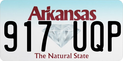 AR license plate 917UQP