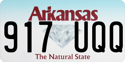 AR license plate 917UQQ