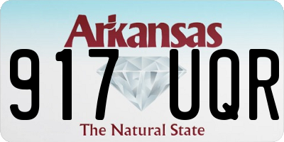 AR license plate 917UQR
