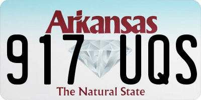 AR license plate 917UQS