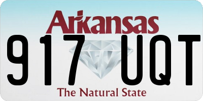AR license plate 917UQT