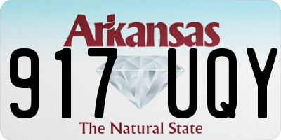 AR license plate 917UQY