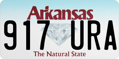 AR license plate 917URA