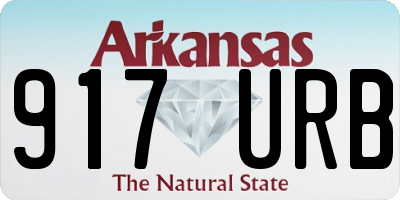 AR license plate 917URB