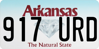 AR license plate 917URD