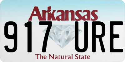 AR license plate 917URE