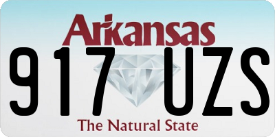 AR license plate 917UZS