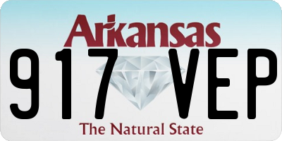 AR license plate 917VEP