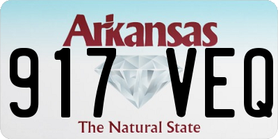 AR license plate 917VEQ