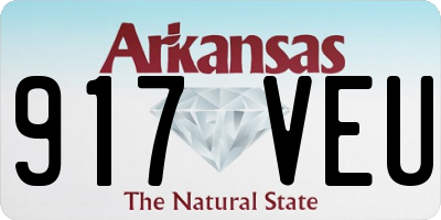 AR license plate 917VEU