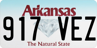 AR license plate 917VEZ