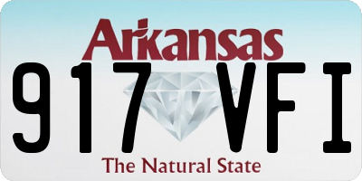 AR license plate 917VFI