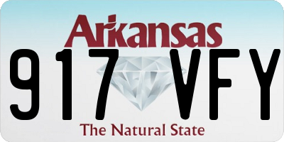 AR license plate 917VFY