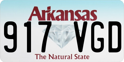 AR license plate 917VGD