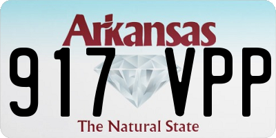 AR license plate 917VPP