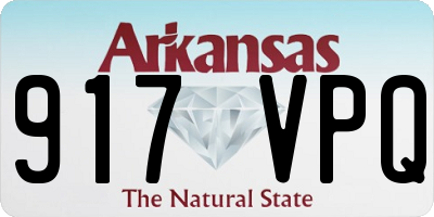 AR license plate 917VPQ