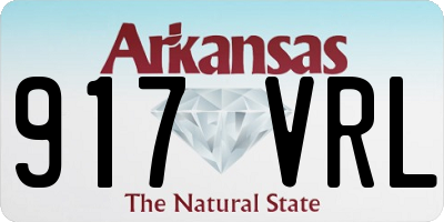 AR license plate 917VRL