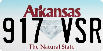 AR license plate 917VSR
