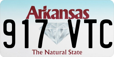 AR license plate 917VTC