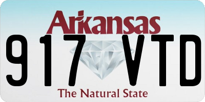 AR license plate 917VTD