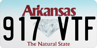 AR license plate 917VTF