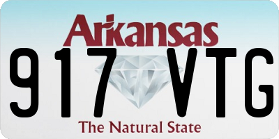 AR license plate 917VTG