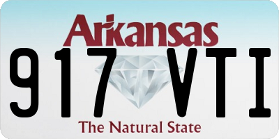 AR license plate 917VTI