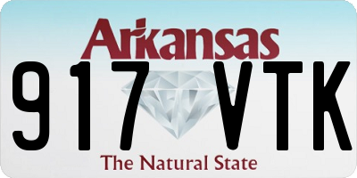 AR license plate 917VTK