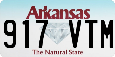 AR license plate 917VTM