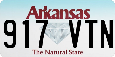 AR license plate 917VTN