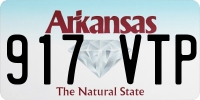 AR license plate 917VTP