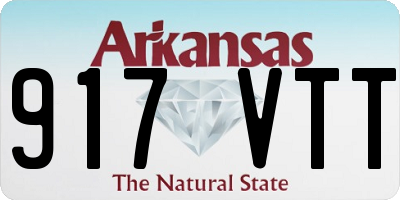 AR license plate 917VTT