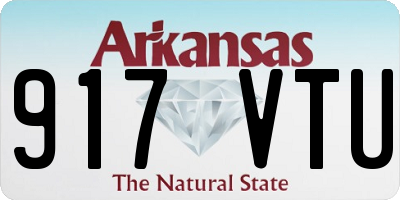 AR license plate 917VTU