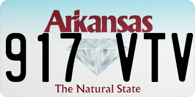AR license plate 917VTV