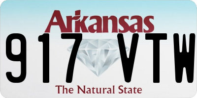 AR license plate 917VTW