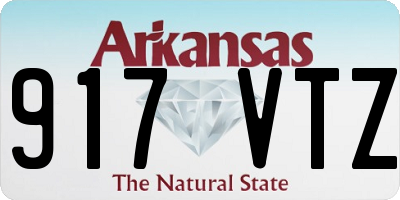 AR license plate 917VTZ