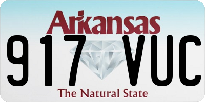 AR license plate 917VUC