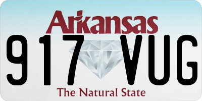 AR license plate 917VUG