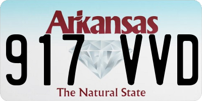 AR license plate 917VVD