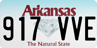 AR license plate 917VVE