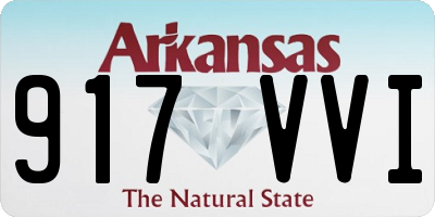 AR license plate 917VVI