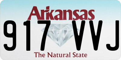 AR license plate 917VVJ