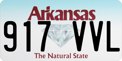 AR license plate 917VVL