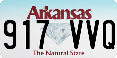 AR license plate 917VVQ