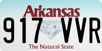 AR license plate 917VVR