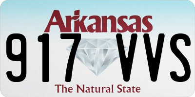 AR license plate 917VVS