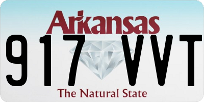 AR license plate 917VVT