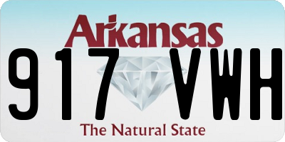 AR license plate 917VWH