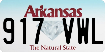 AR license plate 917VWL
