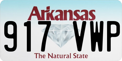 AR license plate 917VWP